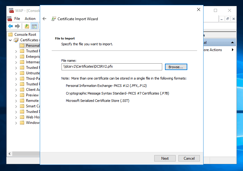 Routing and Remote Access in Windows Server 2016 (Part 4): Configure Web Application proxy (66) Routing and Remote Access in Windows Server 2016 (Part 4): Configure Web Application proxy (66)