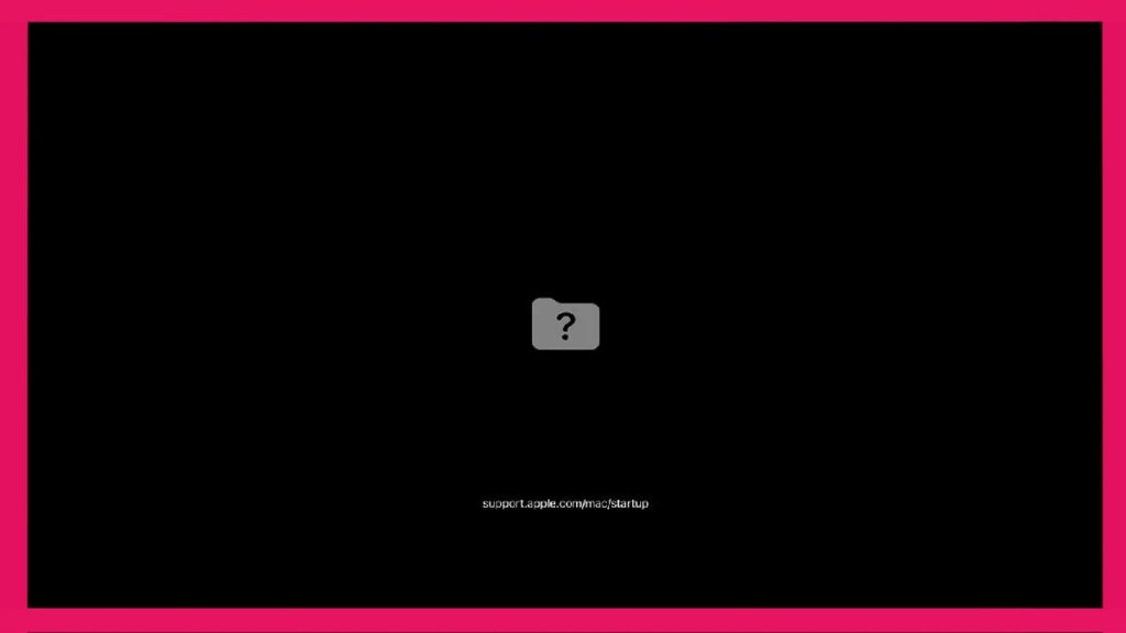 macOS question mark