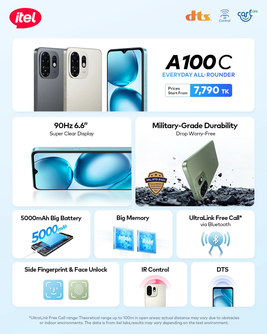 Itel A100c Price In Bangladesh Online 7790 Taka Itel Bangladesh