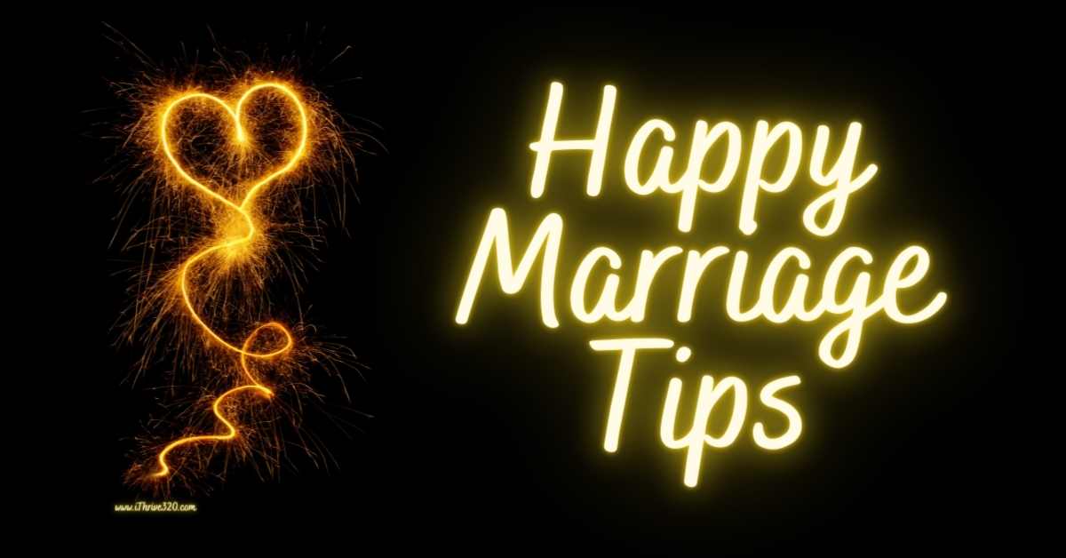 Happy Marriage Tips