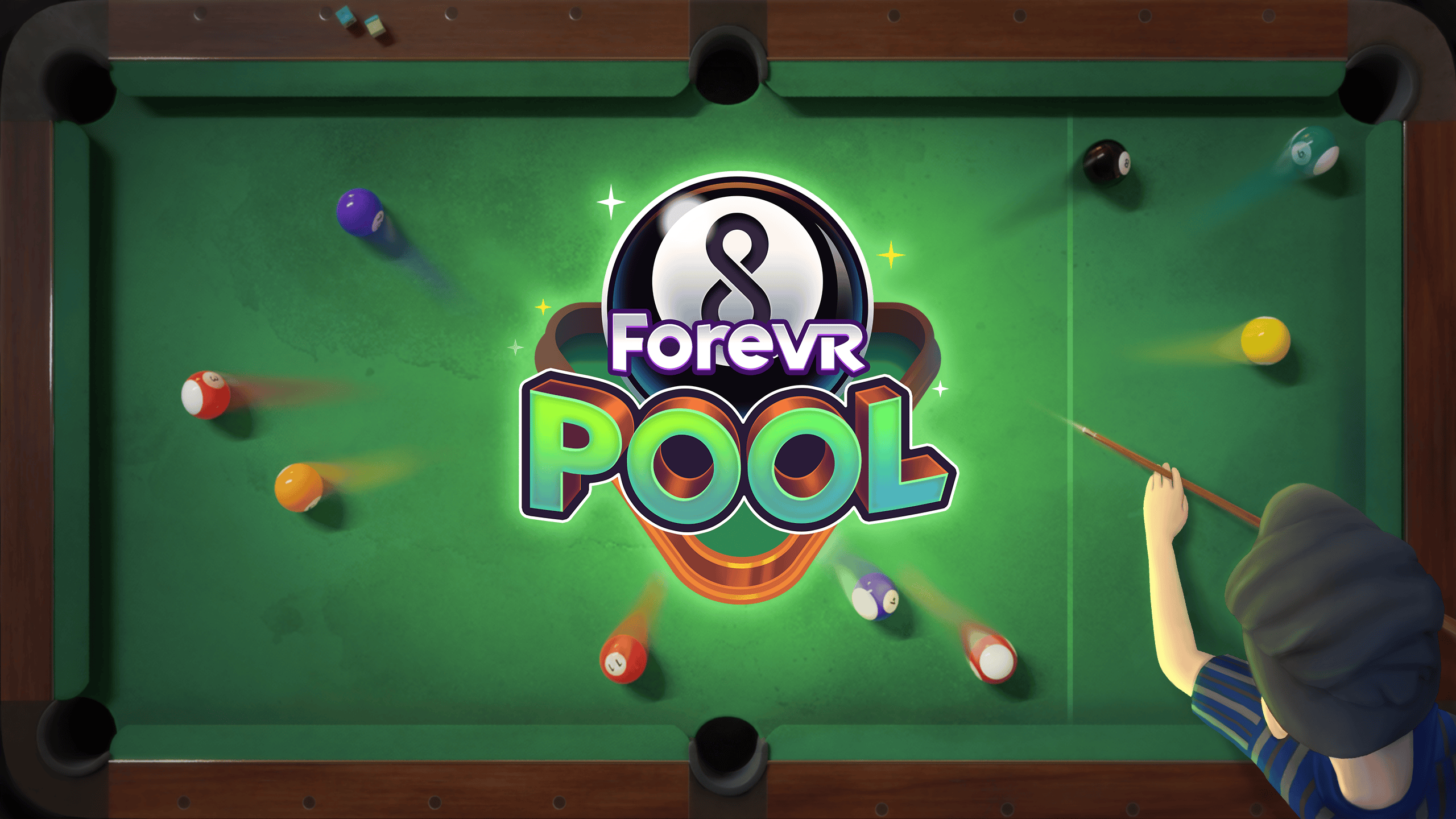 ForeVR pool แทงลูกบิลเลียดที่บ้านได้แล้วผ่านเกม VR