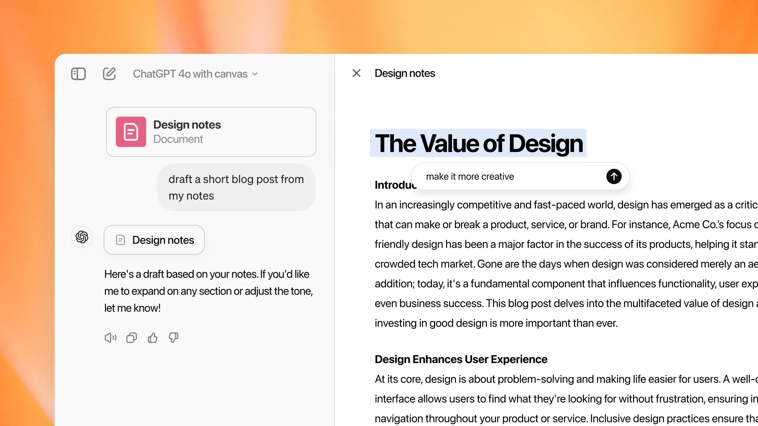 ChatGPT ‘Canvas’ ฟีเจอร์ใหม่ที่คุณไม่รู้ว่าต้องการ แต่ช่วยทำงานให้ดีกว่าที่คิด!