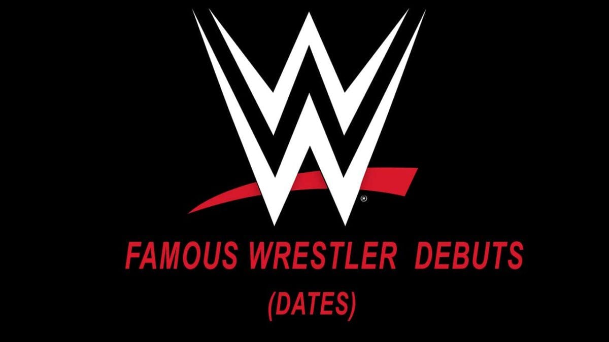 We are an independent publisher. Famous Wwe Superstar Debut Date List Itn Wwe