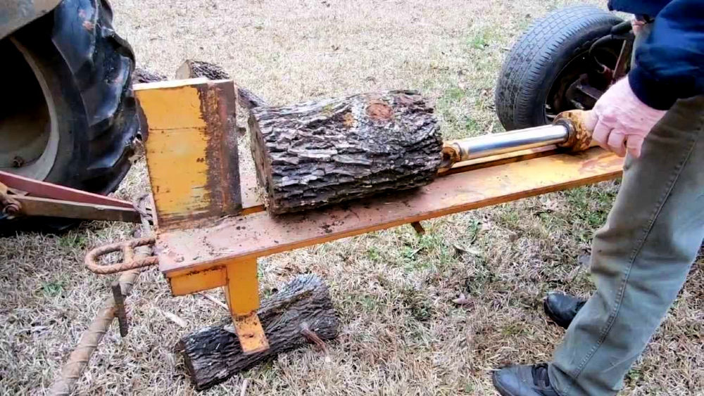 10 homemade log splitter plans to build your own