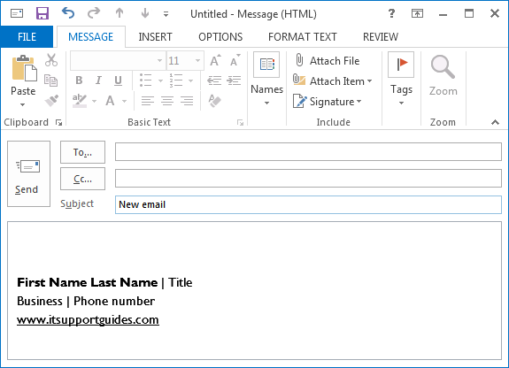 How to create an email signature in microsoft outlook 2013 · 1. Solved Outlook 2013 Email Signature Changing Colour For Replies