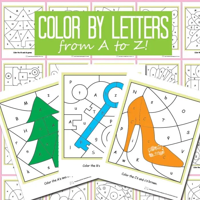 15.06.2021 · floral free printable alphabet letters banner. Color By Letters Alphabet Shapes - Itsy Bitsy Fun