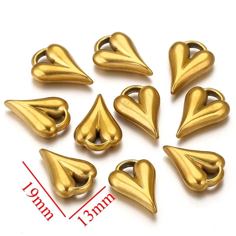 Gold Heart Charm