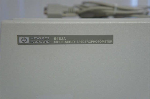 Hewlett Packard 8452a Uv Vis Spectrophotometer Industriele
