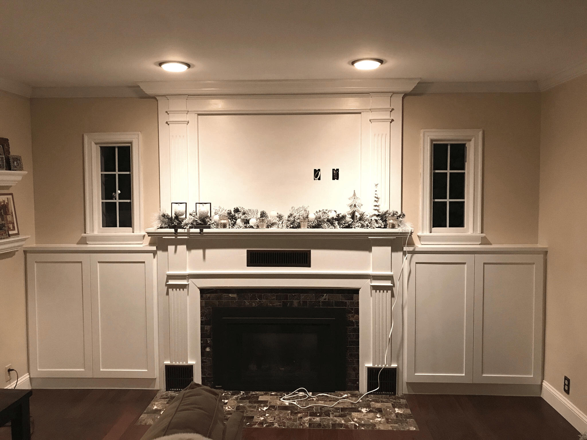 Featured Project: Custom Fireplace Nooks
