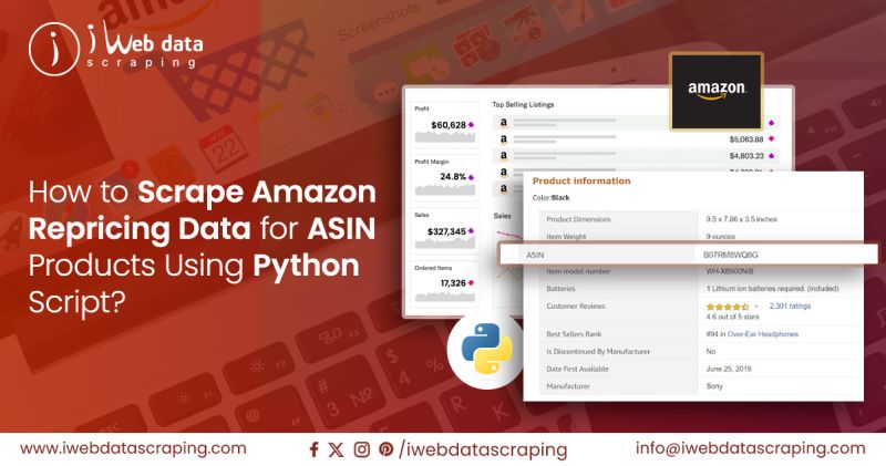 How To Scrape Amazon Repricing Data For Asin Products Using Python Script - Premium Colorful Illustration Gallery - Ultra HD