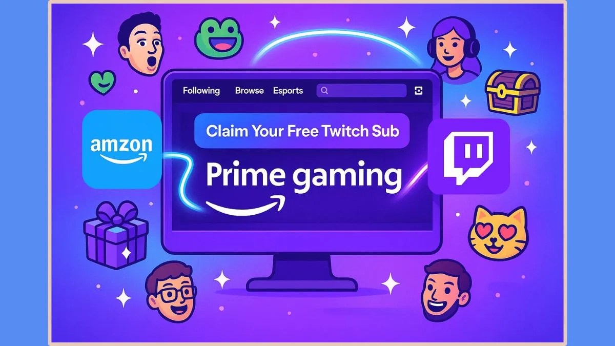 How To Amazon Prime Sub On Twitch In 2025 Claim Your Free Twitch How To Subscribe With Prime On Twitch.webp