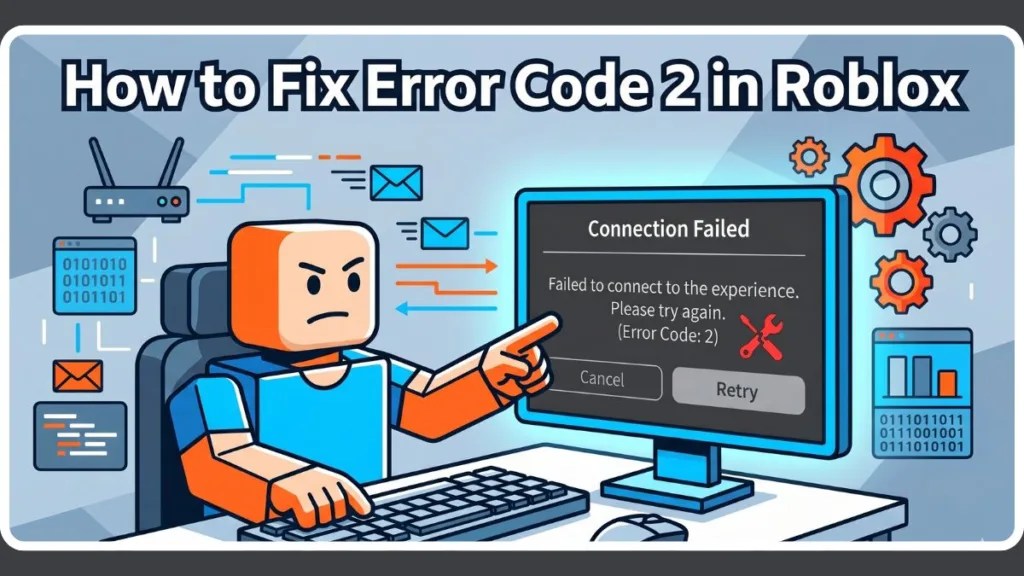 How To Fix Failed To Connect To The Experience Error Code 2 In Roblox How To Fix Roblox Error Code 2