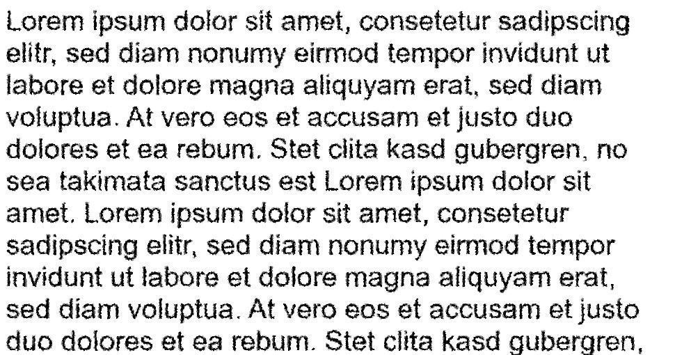 lorem ipsum words distorted
