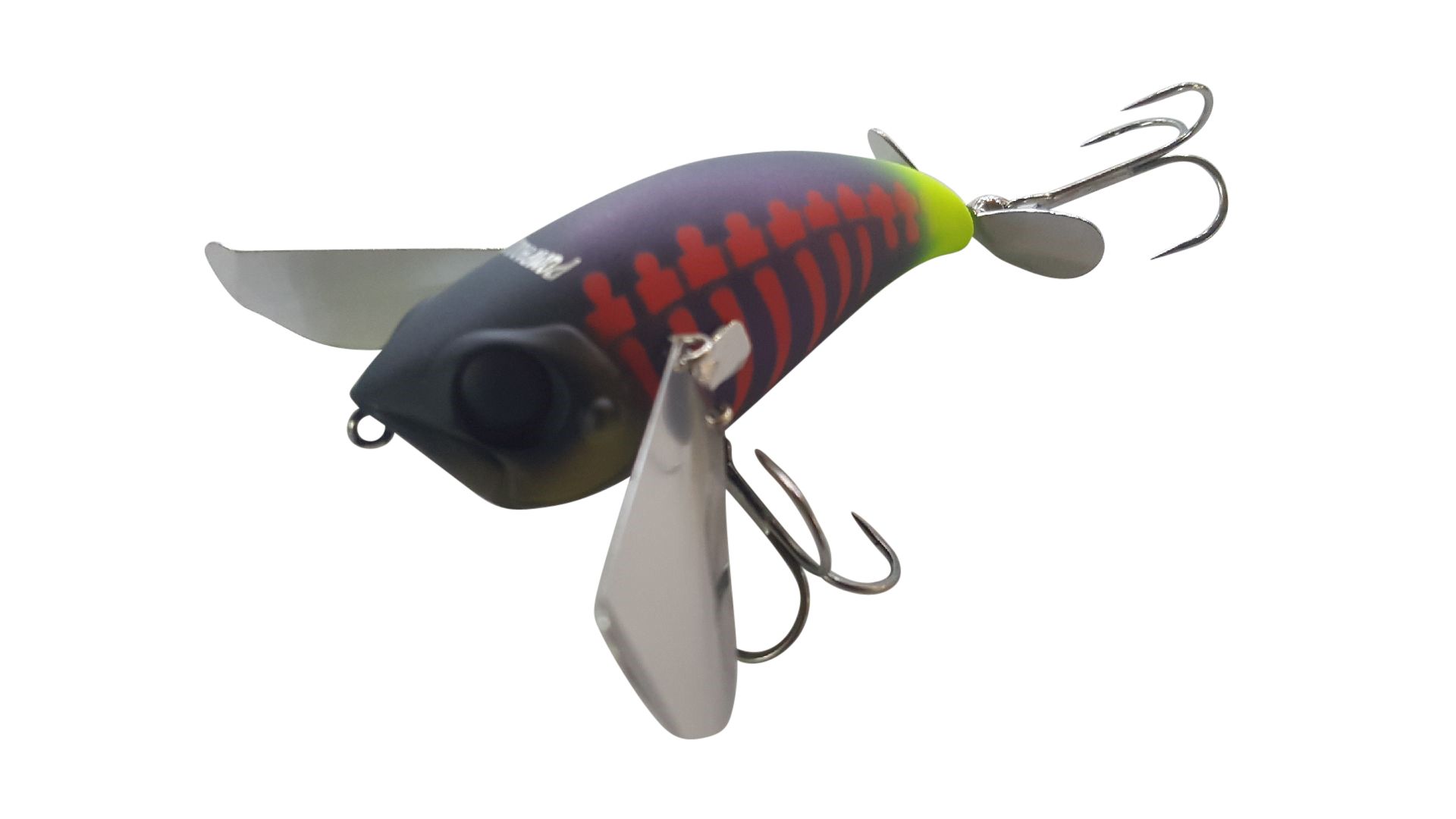 Jackall Pompadour Floating Topwater Lure - 79mm 22g Noisy Bait For Freshwater Fishing (IS Black Pirarucu) - View #5