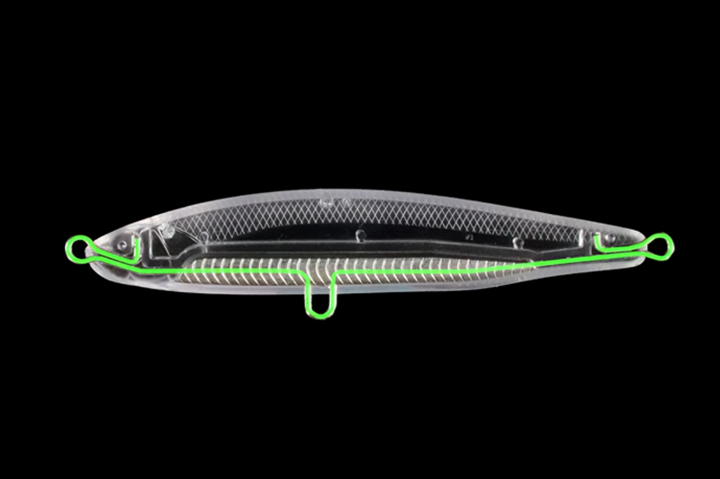JACKALL Big Backer Fall Trick 84 Lipless Crankbait - 3.3 Inch, 1.0 Oz (27.7g) For Saltwater & Freshwater