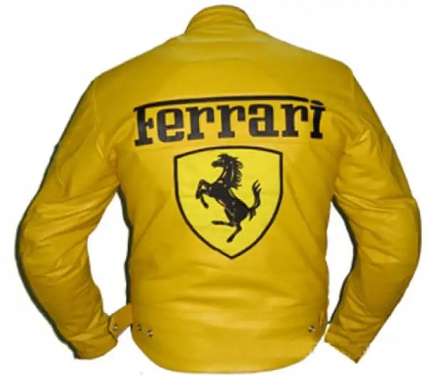 yellow ferrari jacket