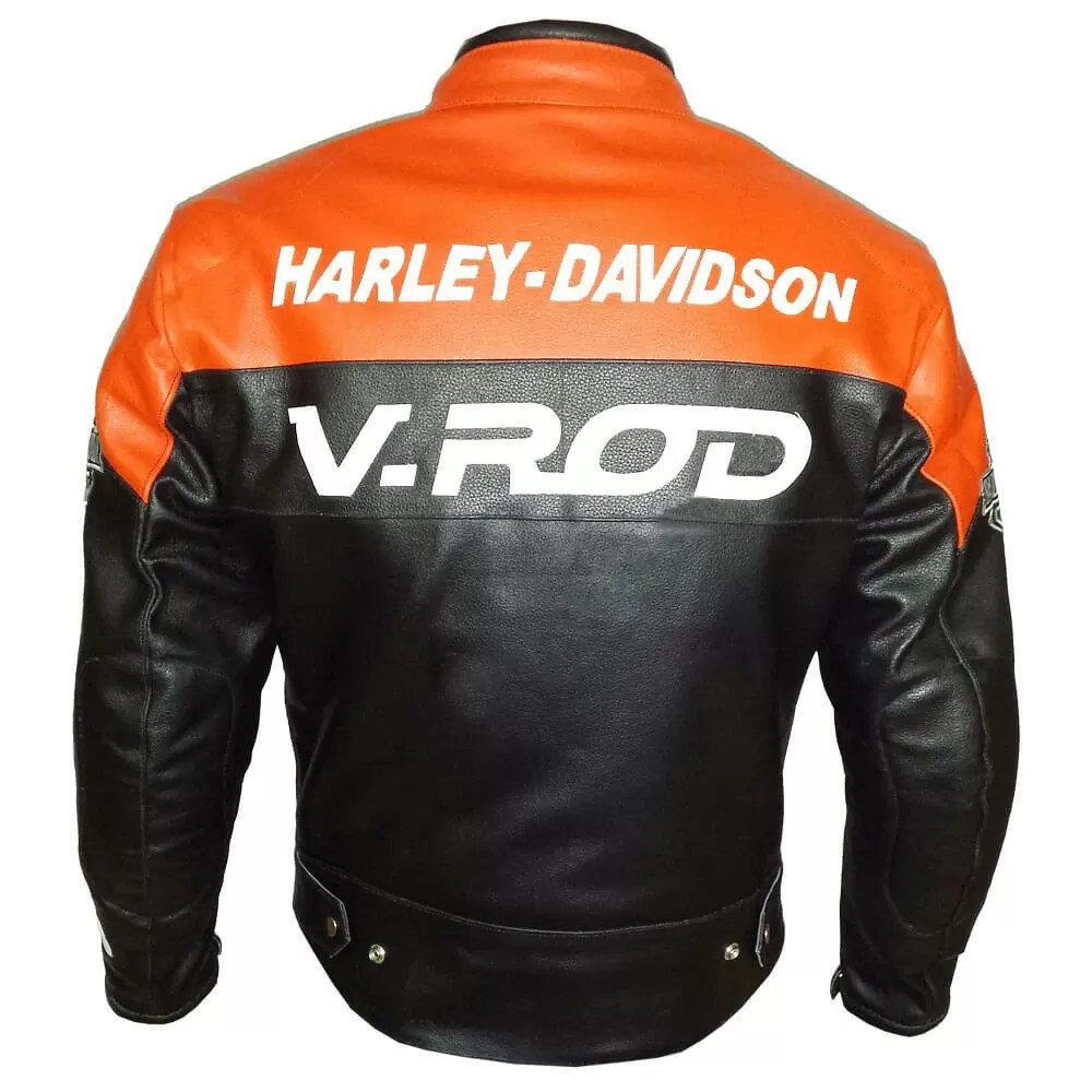 v rod leather jacket