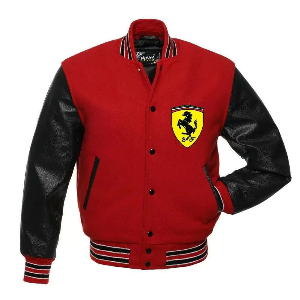 ferrari varsity jacket