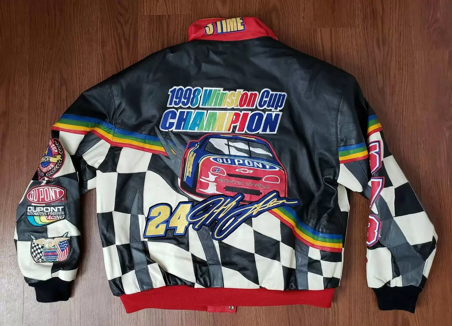 champion leather jacket