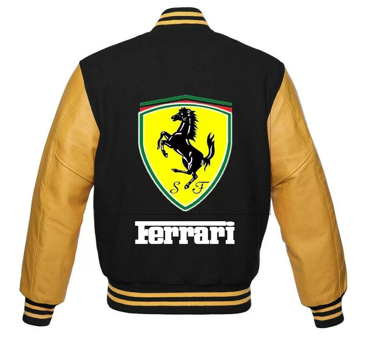 yellow ferrari jacket