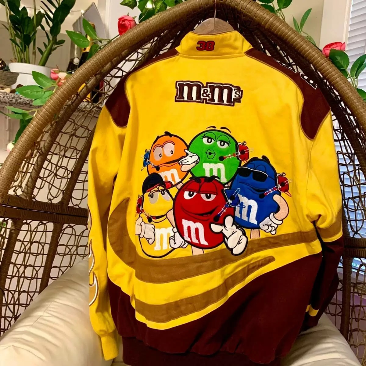 yellow vintage jacket