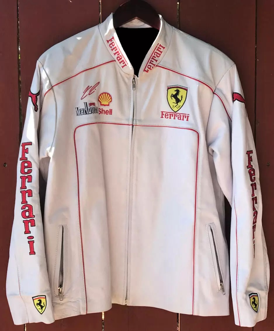 leather ferrari jacket