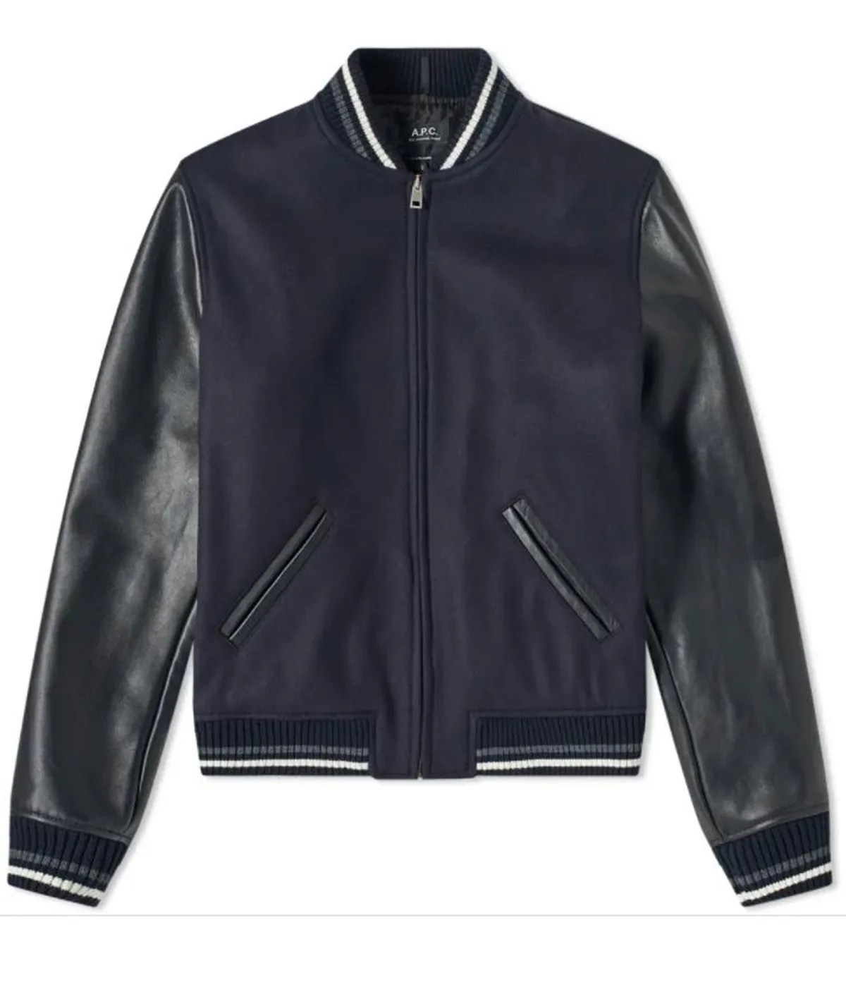 APC Blouson Copper Varsity Jacket - Jackets Masters