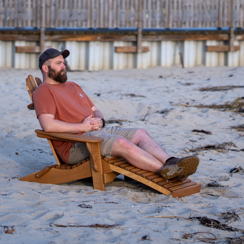 Folding Adirondack Chair Plan/Template | Jackman Works