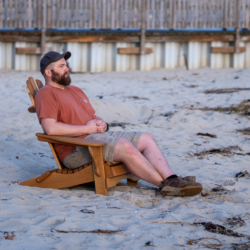 Folding Adirondack Chair Plan/Template | Jackman Works
