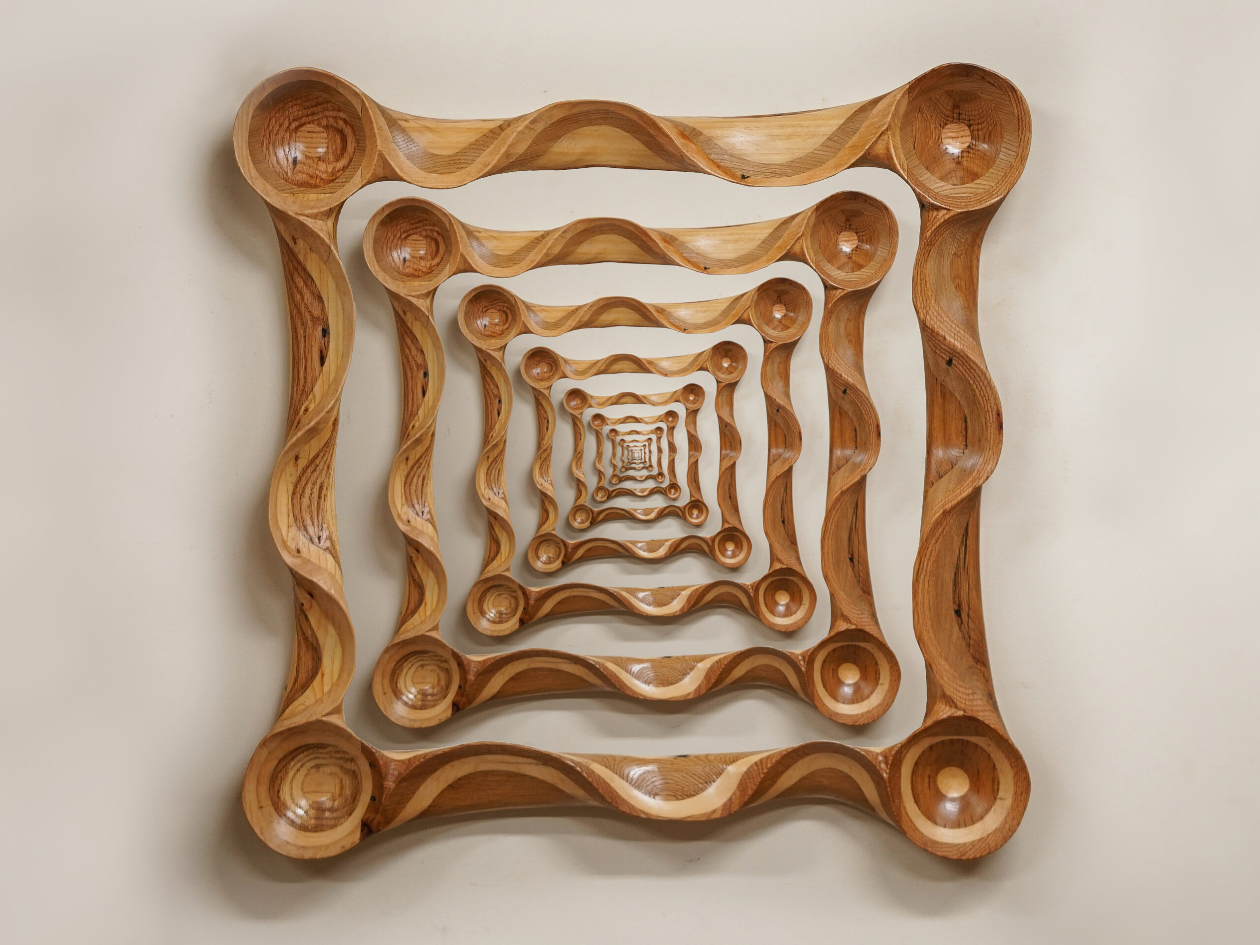 Power Carved Pallet Wood Picture Frame | Jackman Works