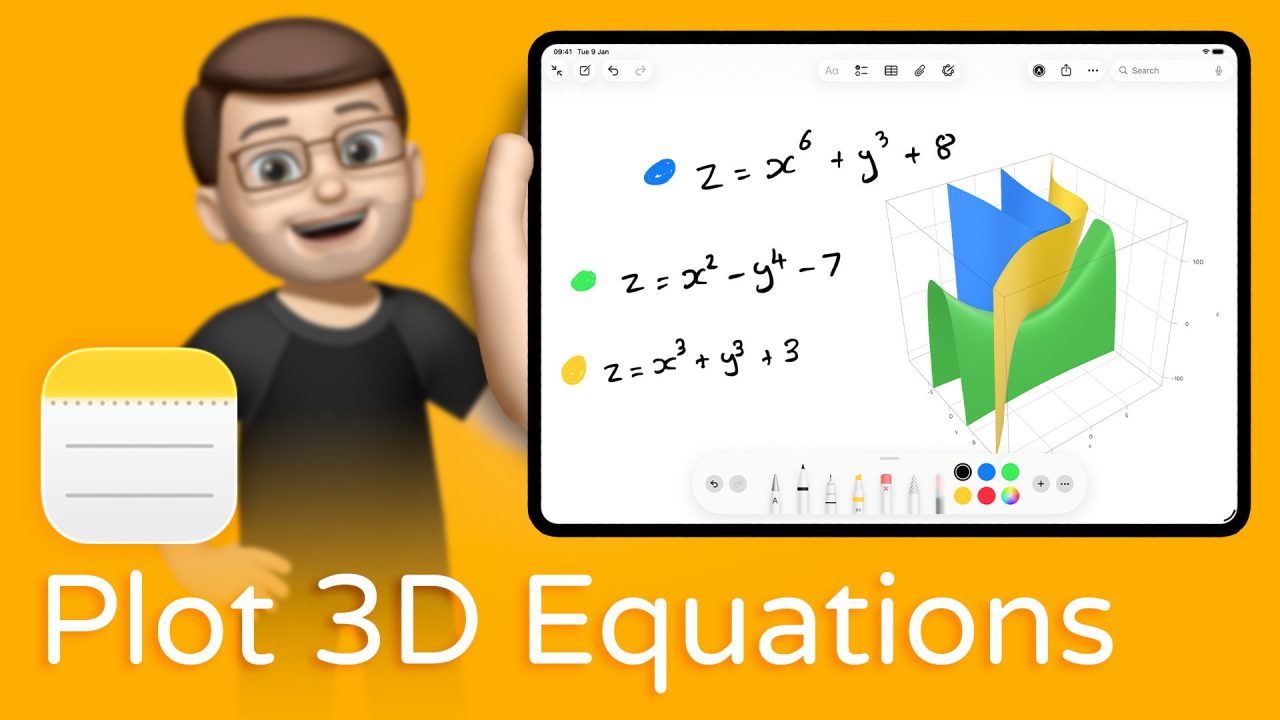 Turn your Handwriting into 3D Graphs – video thumbnail
