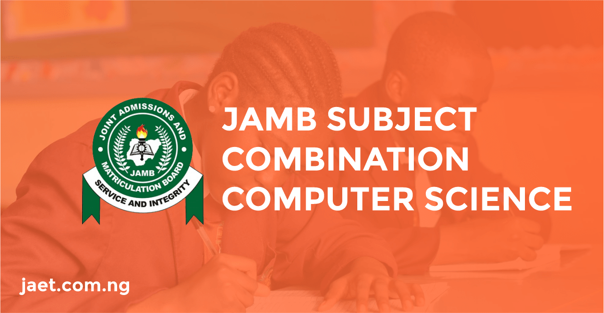 jamb subjects for computer science