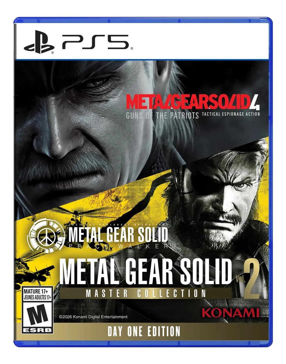 MGS Master Collection Vol. 2 — PlayStation 5
