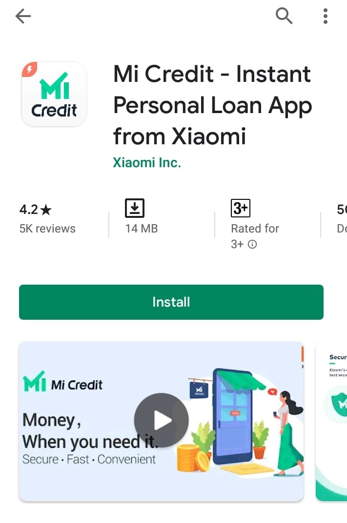 Mi Credit Instant Personal Loan App from Xiaomi Jainish Shah Blog