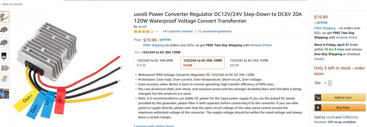Technical 12v To 6v Reducer The H A M B