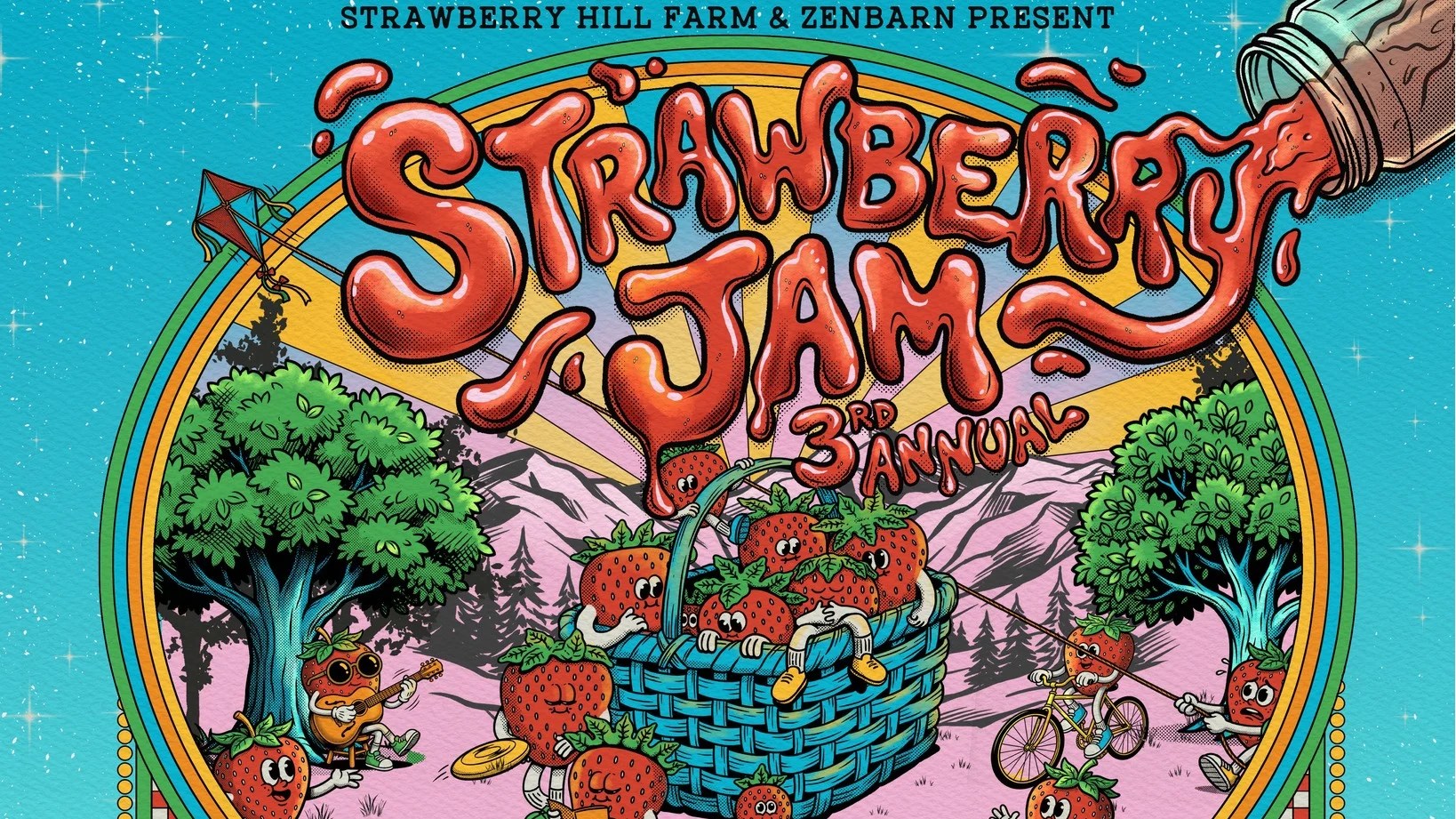 Strawberry Jam 2026 Lineup Aug 8 2026 Strawberry Jam 