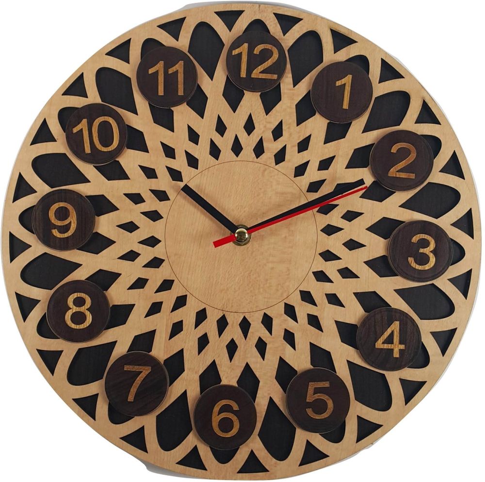 Wooden Clock Flower Wooden Clock Rm128 Wholesale Price Malaysia