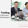 Software Testing Life Cycle Interview Questions And Answers