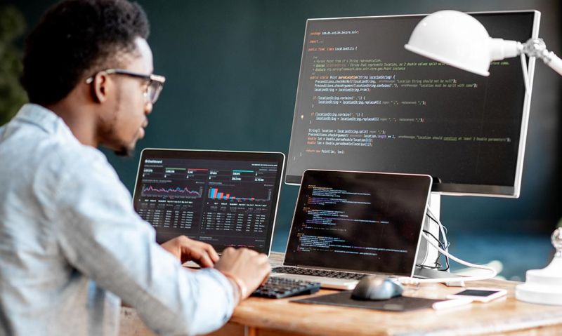 Javascript Masterclass Es6 Modern Development Janets - Dark Textures - Stunning Desktop Collection