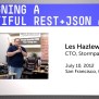 Designing A REST And JSON API