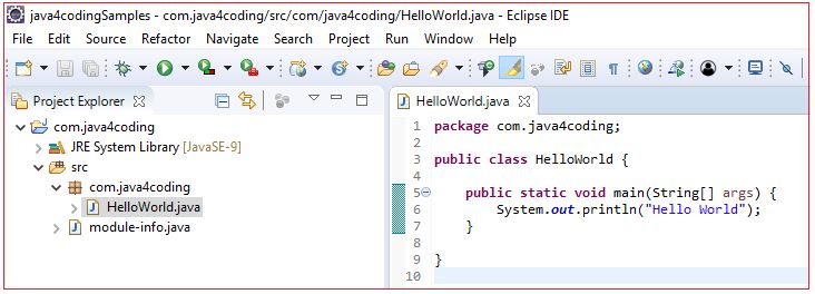 Java Code In Eclipse Using Eclipse Ide For Java Programming Java4coding - Best Dark Images in Desktop