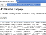 Fop Server Xml To Pdf Conversion