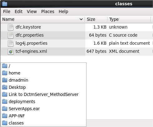 Documentum Java Method Documentum : Diagnostic DFC configuration, localization log4j.propeties ...