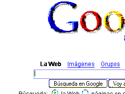 As&iacute; se ver&iacute;a Google en un Spectrum