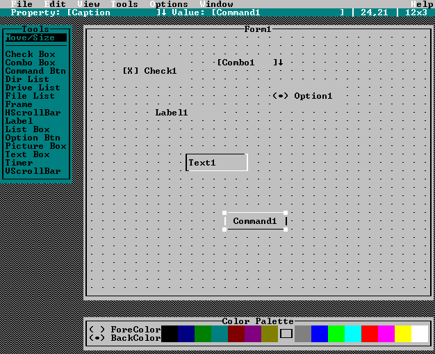 Visual Basic for DOS