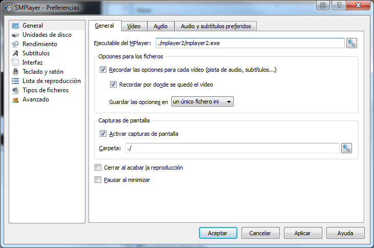 MPlayer2 + SMPlayer (x64)