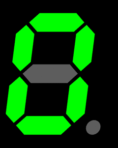 LCD y LED de 7 segmentos