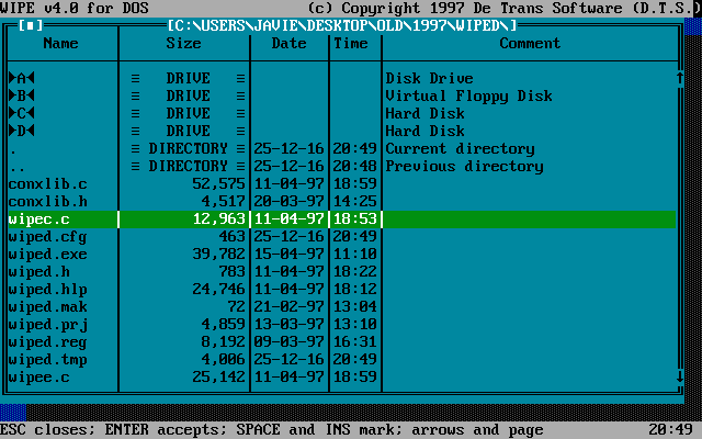Recuperando programas antiguos: Conclusiones