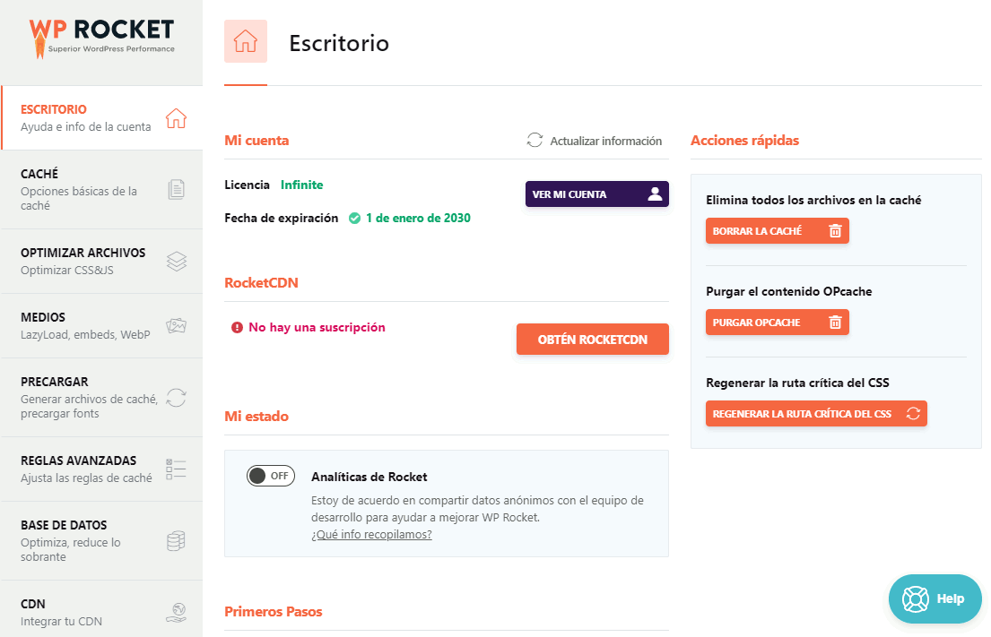 Nulled WP-Rocket y c&oacute;mo parchearlo