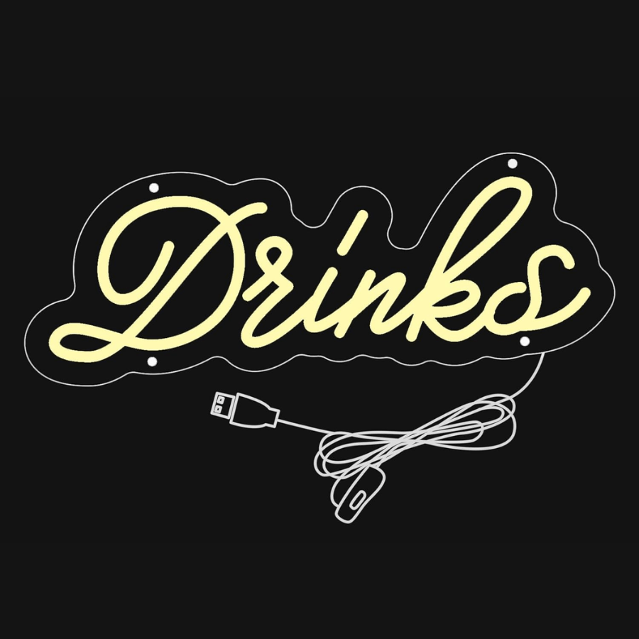 Drinks Neon Sign